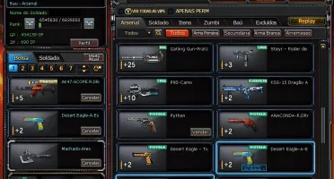 Conta Crossfire Coronel Varias mns , vips , m4 custom br