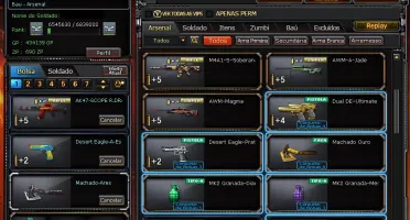 Conta Crossfire Coronel Varias mns , vips , m4 custom br