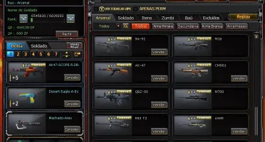 Conta Crossfire Coronel Varias mns , vips , m4 custom br