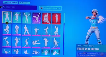 Conta Fortnite com mais de 160 skins e Salve o mundo fundado