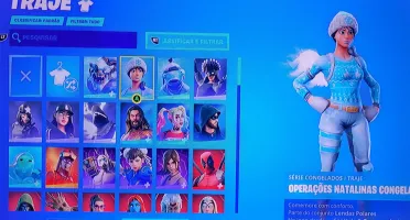 Conta Fortnite com mais de 160 skins e Salve o mundo fundado