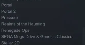 Conta Steam com 56 jogos incluindo CSGO e Portal1&2