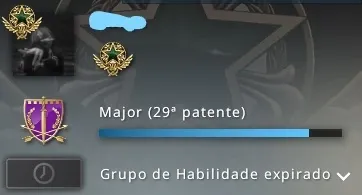 CONTA CSGO PRIME │ COM FACA STILETTO │ TRADEBAN │ 1K HORAS