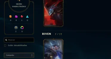 Conta de lol nível 35 barata