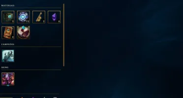 Conta de lol nível 35 barata