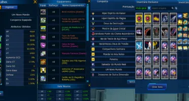 Conta com 4 sss+ no servidor LA ALPHAMON