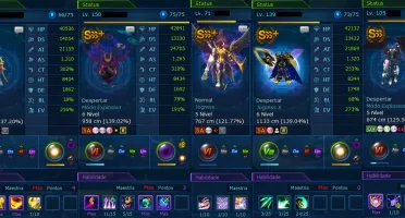 Conta com 4 sss+ no servidor LA ALPHAMON