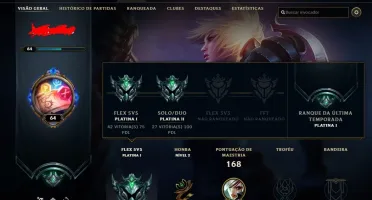 Conta de LOL Com Skin da Riven Campeonato season 2