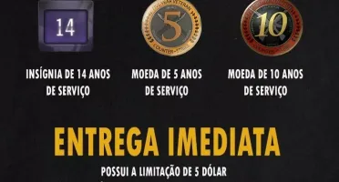 CONTA STEAM MEDALHAS CSGO DE 5/10 ANOS DE SERVIÇO