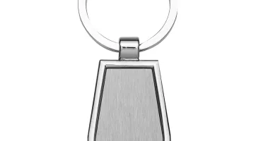 Chaveiro de Metal com Argola e Caixa