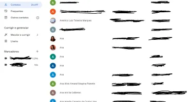 Vendo Lista De 26Mil Contatos do Rio De Janeiro