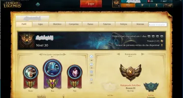 CONTA BRONZE 3 (98 PTS) + 65 CAMPEOES + 6 SKINS (SMURF)