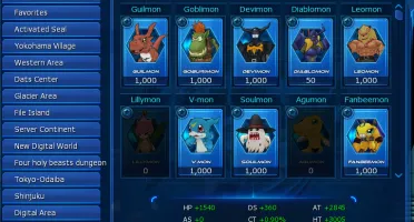 Conta NADMO Digimon Master Online !! Alter B