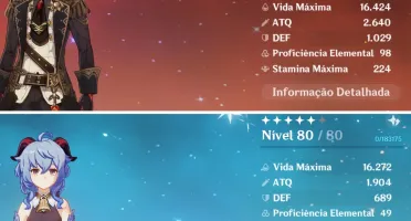 GENSHIN IMPACT AR48 - DILUC + TÚMULO GANYU VENTIC1 QIQI MONA
