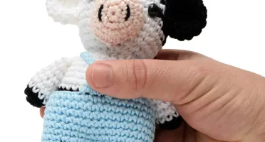 Vaquinha Amigurumi