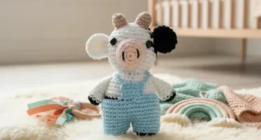 Vaquinha Amigurumi