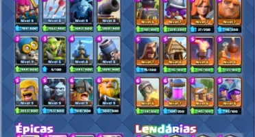 Conta Clash Royale