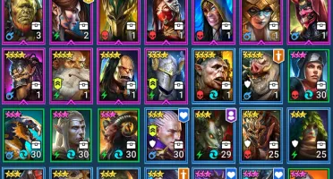 Conta Lv 61 Pra começar bem no Raid Shadow Legends 17
