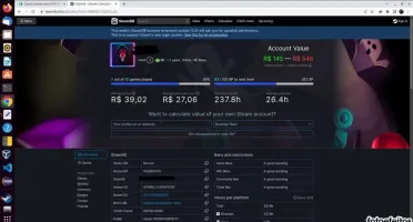 Conta Steam com GTA IV e R$106,93 de Saldo (Sem ban's)