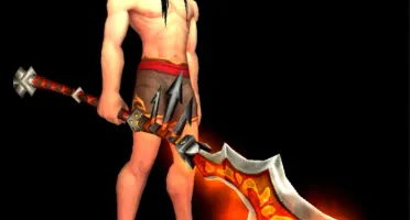 World of Warcraft - Skin de Arma Espada Duas Mãos e Hast
