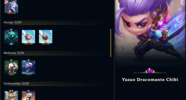 Conta Lol Nível147 com email diamante 4(TFT)