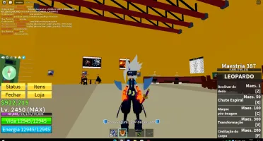 Conta Blox Fruits Lvl Maximo 23 Frutas, Leopard Maestria 387