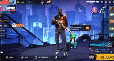 Conta free fire gemada e Barata