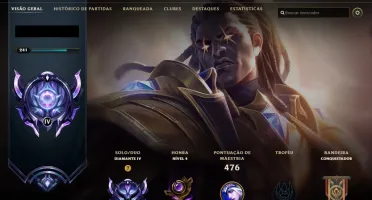 Conta League of Legends - Diamante 4