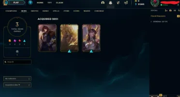 Conta smurf ( platina season passada)