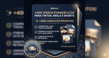 +400 Vídeos Evangélicos Para TikTok, Reels e Shorts