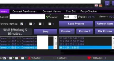 VIEWER BOT PARA TWITCH/YOUTUBE