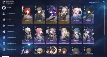 Jing Yuan, Seele, Himeko E1 e Welt - Honkai Star Rail