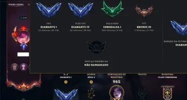 Esmeralda 1 com TODOS os Champs e 272 Skins +13 Vitoriosas