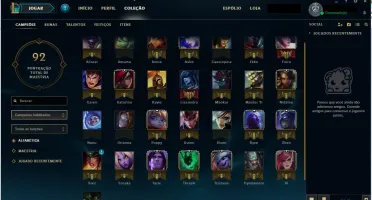 CONTA GOLD 3 LOL