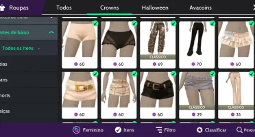 Conta de avakin life - feminina