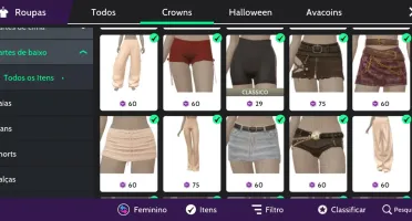 Conta de avakin life - feminina