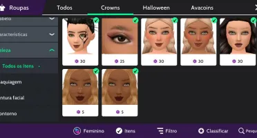 Conta de avakin life - feminina