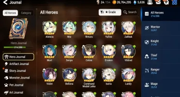 conta epic seven 13 ml 5 estrelas - Colab Slime/Aespa/ReZero