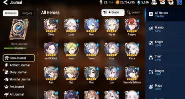 conta epic seven 13 ml 5 estrelas - Colab Slime/Aespa/ReZero