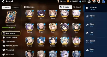 conta epic seven 13 ml 5 estrelas - Colab Slime/Aespa/ReZero