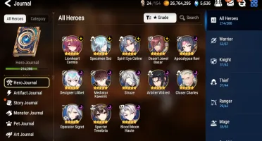 conta epic seven 13 ml 5 estrelas - Colab Slime/Aespa/ReZero