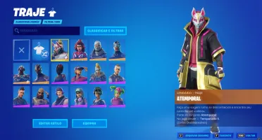 conta fortnite