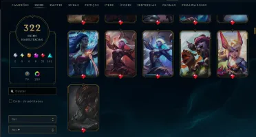 Conta league of legends Mestre