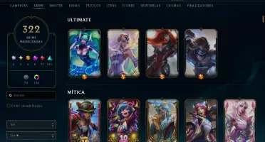 Conta league of legends Mestre