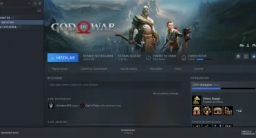 Conta da Steam migrada para a TURQUIA com apenas GOW 2018