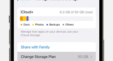 iCloud 50gb