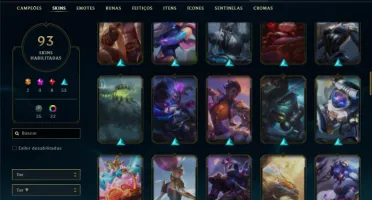 Esmeralda 3 com 125 Champs e 93 Skins