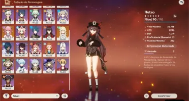 AR56 Com Hutao,Raiden,Zhongli,Kokomi Entre Outros