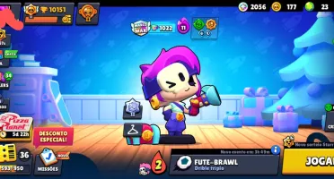 Conta de brawl Stars RECHEADA de skins exclusivas