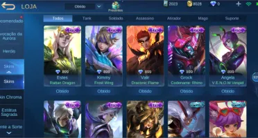 CONTA TOP MOBILE LEGENDS